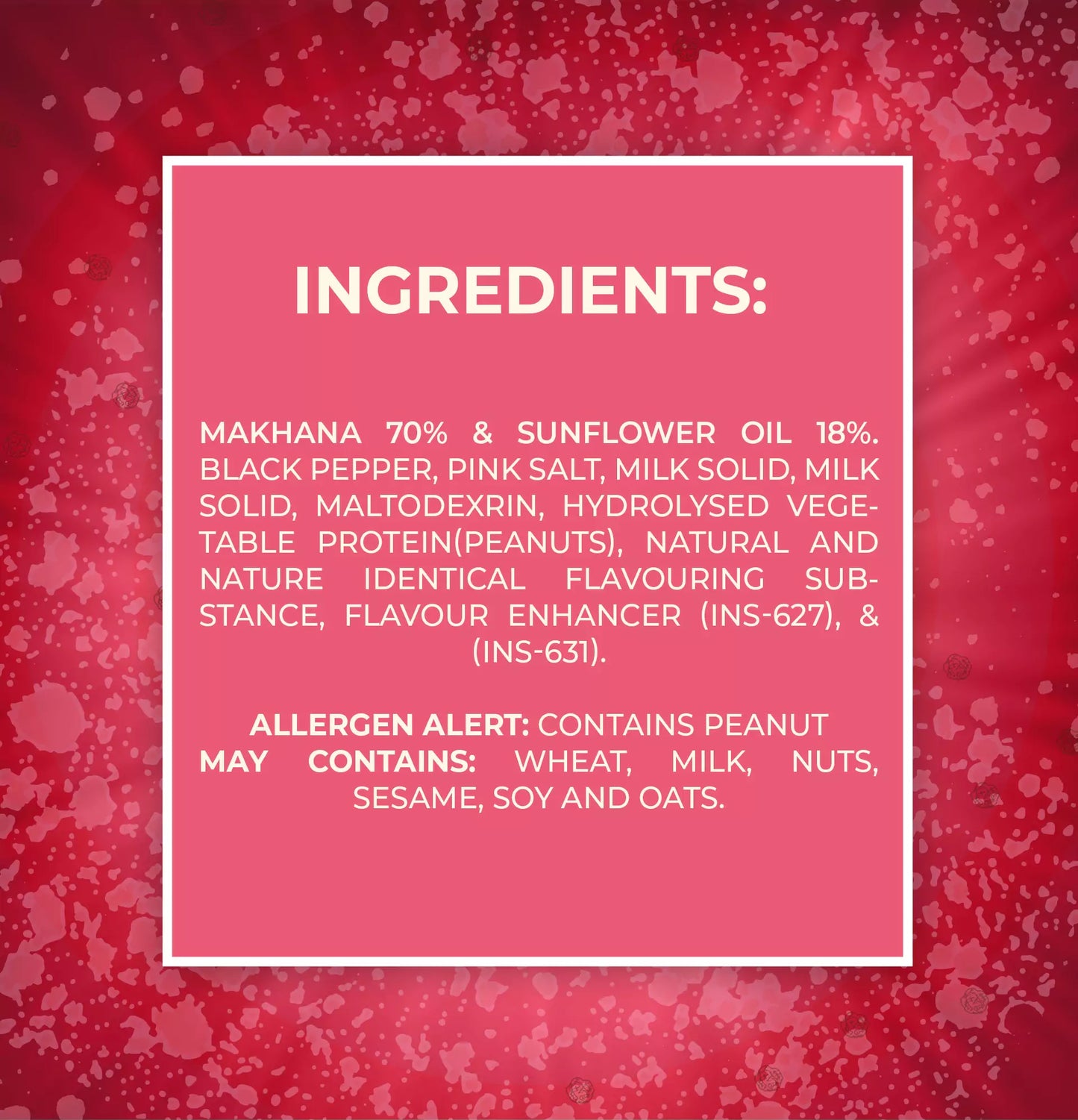 Brooze Pink Salt & Black Pepper Roasted Makhana - 11g/pack