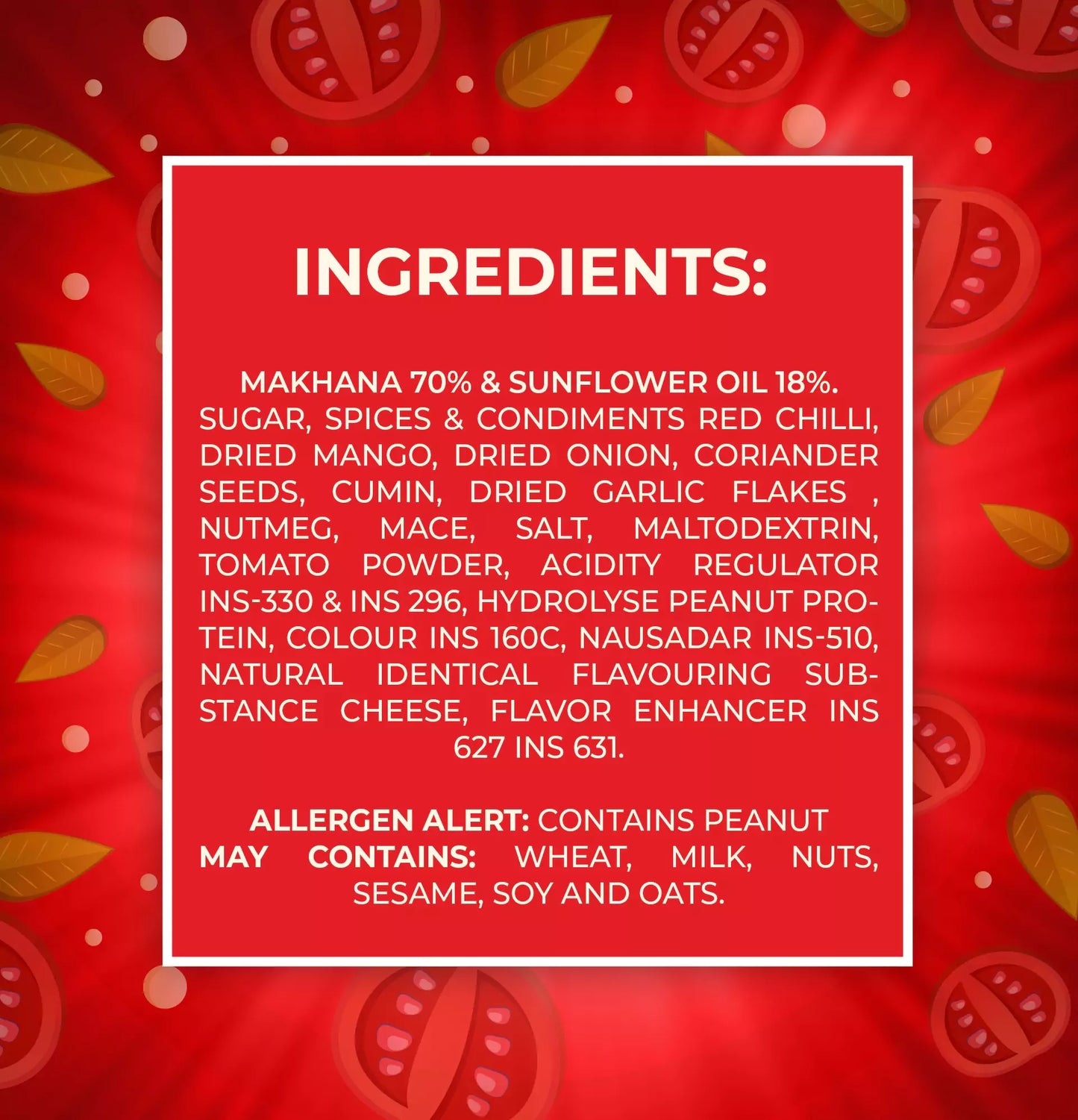Brooze Tomato Roasted Makhana - 11g/pack