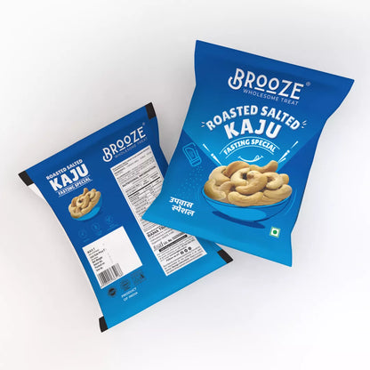Brooze Salted ( Upvaas Special ) - Falahari Roasted Cashew - 20g/pack